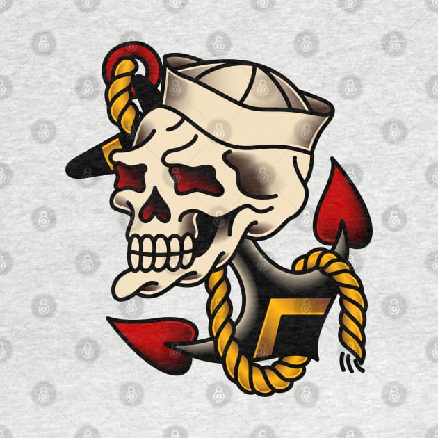 Skull Anchor by OldSalt